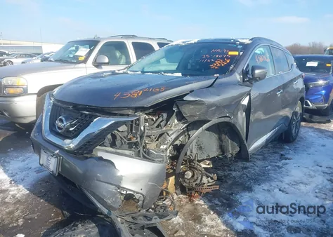 2016 Nissan Murano Sv из США, поврежденный, VIN 5N1AZ2MHXGN154343